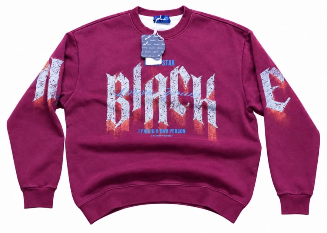 Graphic Creneck Sweatshirt